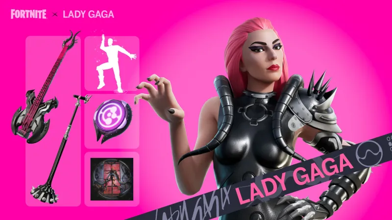 Fortnite, Lady Gaga wallpaper