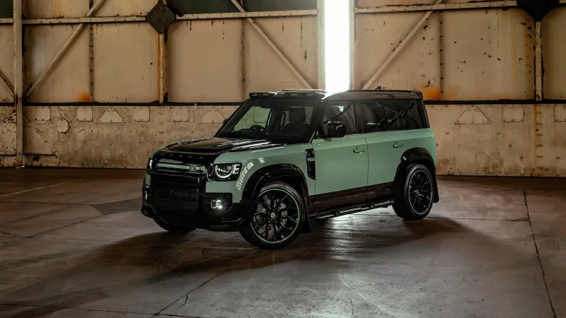 Urban Automotive Land Rover Defender, 2024, 5K background