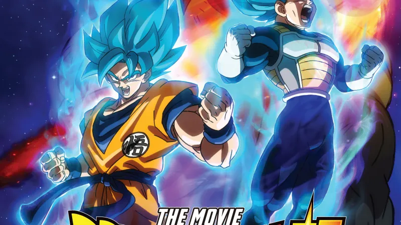 Dragon Ball Super, Broly, Super Saiyan Blue Goku, Super Saiyan Blue Vegeta