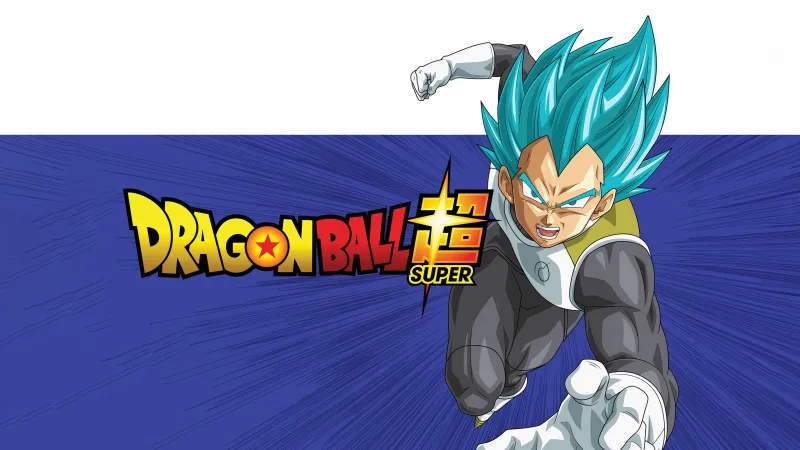 Dragon Ball Super, Super Saiyan Blue Vegeta, Desktop background 4K