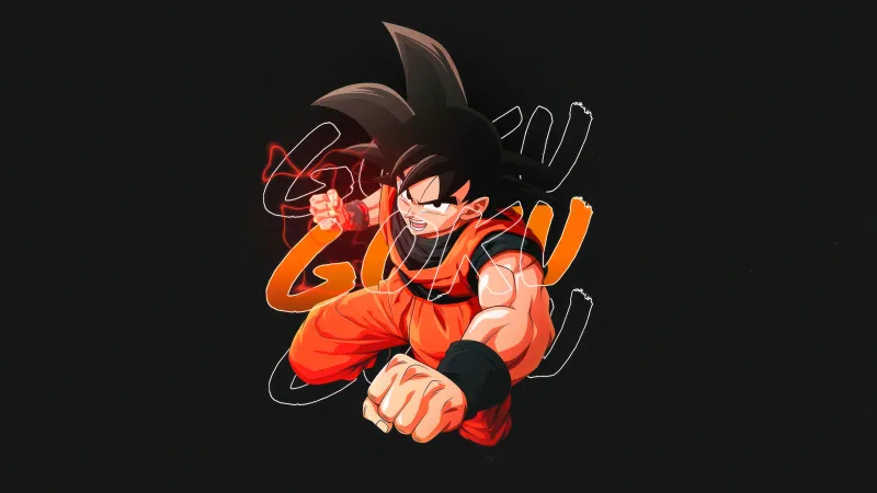 Son Goku 4K wallpaper, Dragon Ball Super