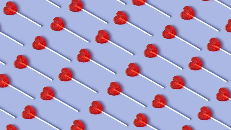 Lollipop pattern, 8K wallpaper