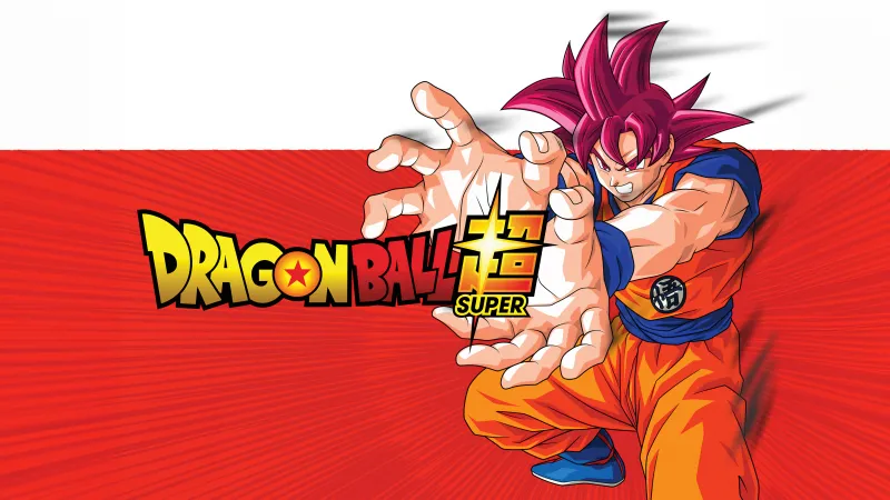 Dragon Ball Super, Super Saiyan God Goku, 5K wallpaper