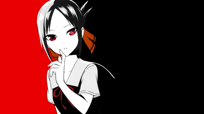 Kaguya Shinomiya 5K wallpaper, Kaguya-sama: Love Is War