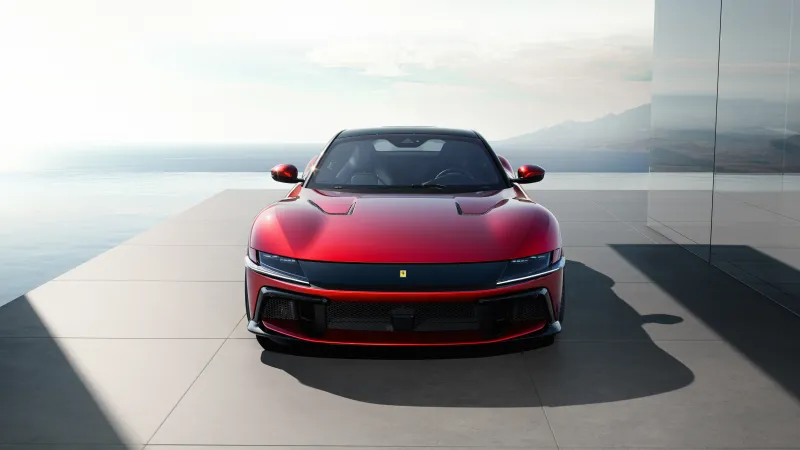Ferrari 12Cilindri, 8K background