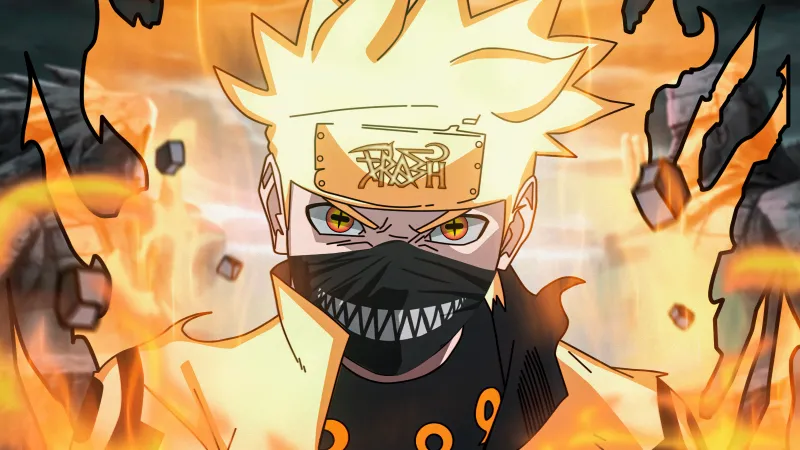 Naruto Uzumaki, Fan Art, 5K wallpaper