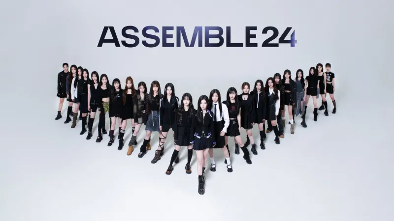 tripleS, Girl group, ASSEMBLE24, K-pop, White background, 5K wallpaper
