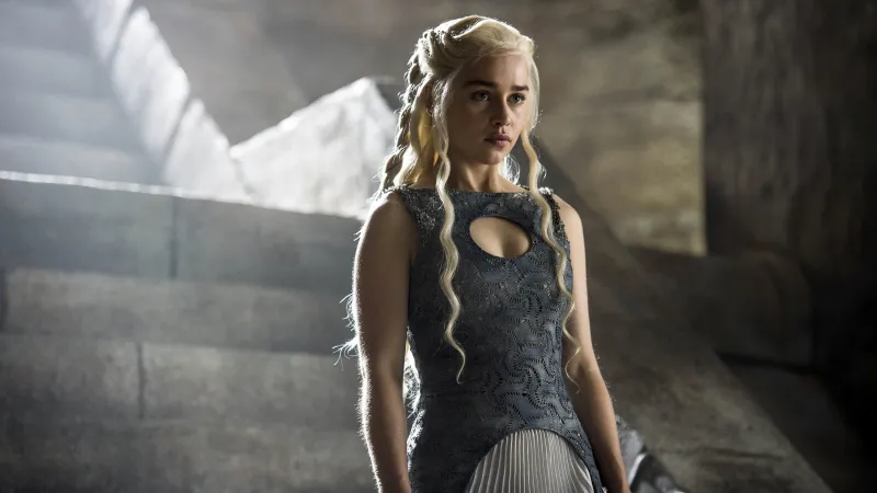 Game of Thrones, Daenerys Targaryen, Emilia Clarke, 5K wallpaper