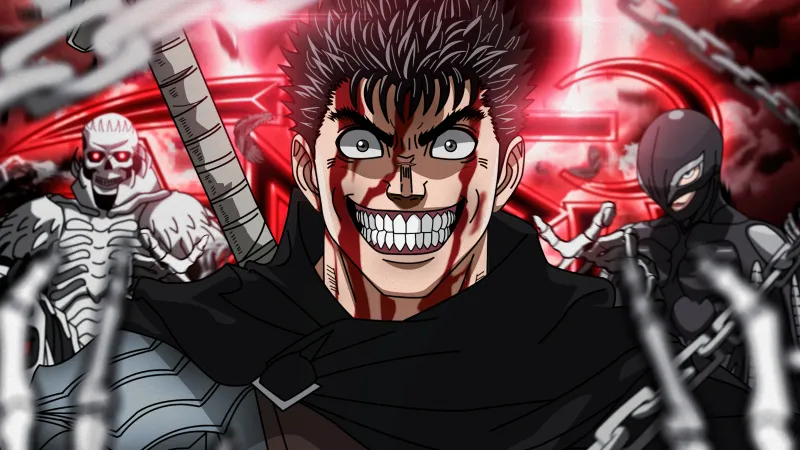 Guts 5K wallpaper, Fan Art, Berserk, 5K