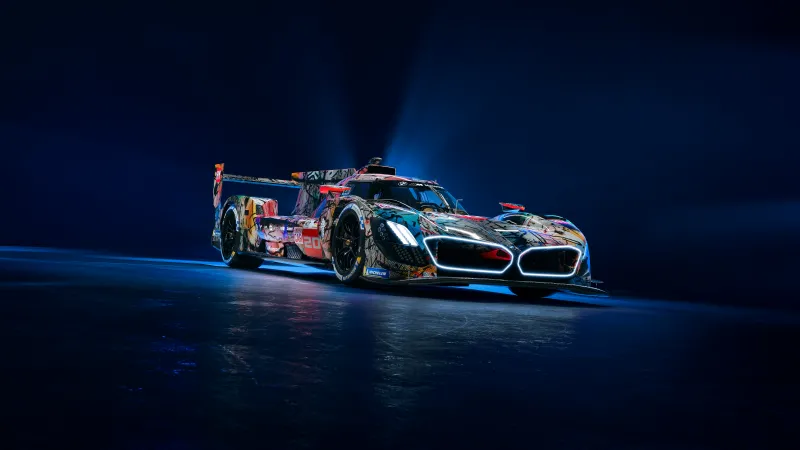 BMW Art car, BMW M Hybrid V8, Art Car, 8K wallpaper