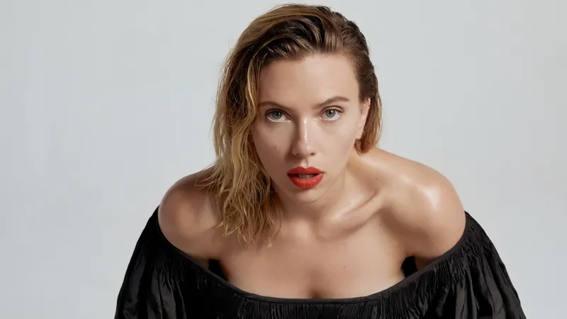 Scarlett Johansson, Desktop background 4K, Photoshoot
