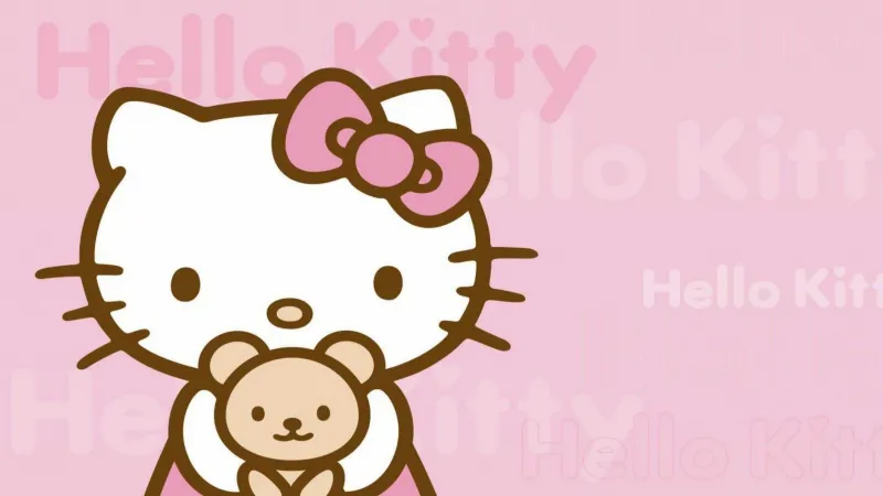Hello Kitty, Pink aesthetic wallpaper