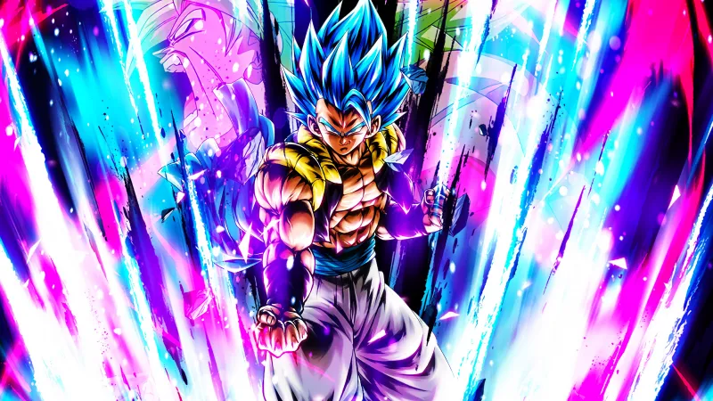 Super Saiyan Blue Gogeta, Desktop wallpaper 4K, Dragon Ball Legends