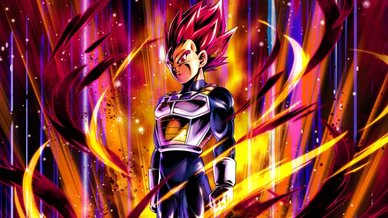 Super Saiyan God Vegeta, Dragon Ball Legends, 4K wallpaper