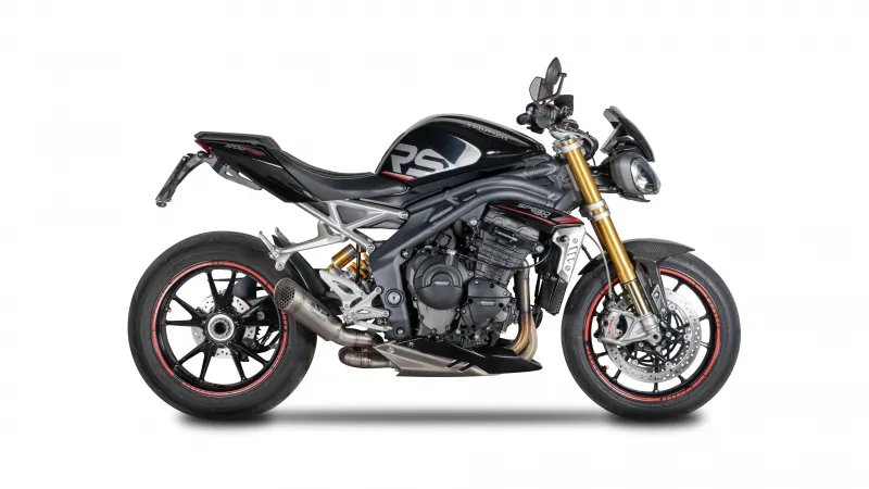 Triumph Speed Triple 1200RS, Desktop background 8K