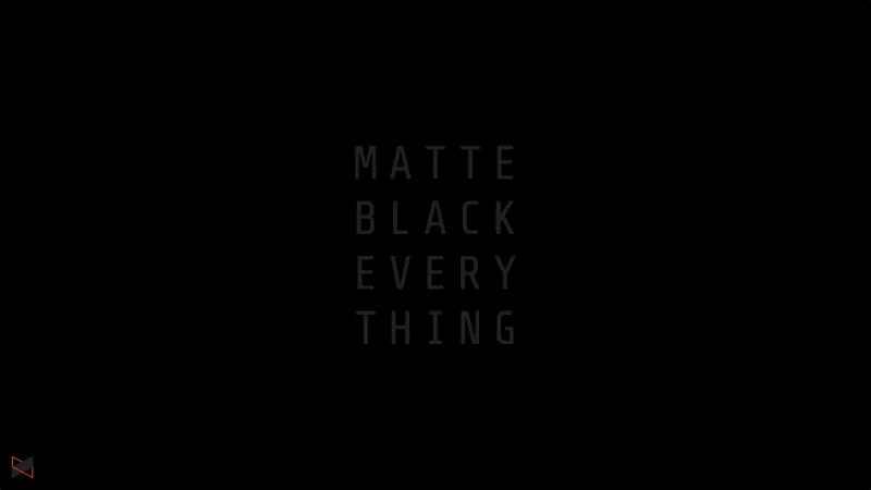 Matte black everything, MKBHD, Dark background 5K
