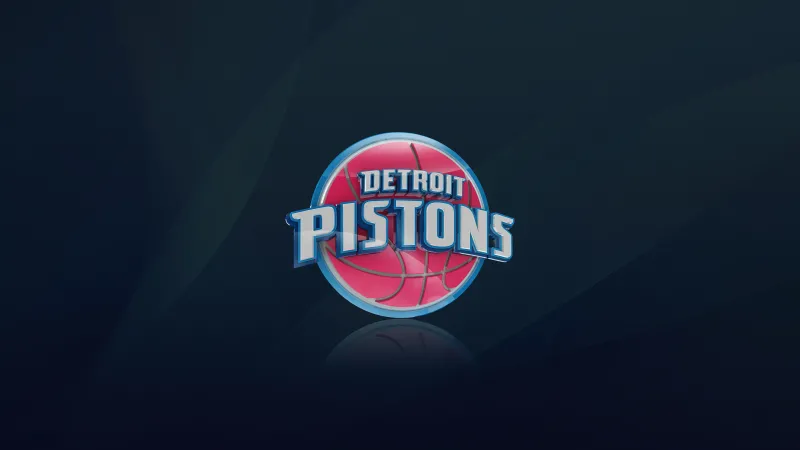 Detroit Pistons, Symbol, Logo, Basketball team, 5K wallpaper