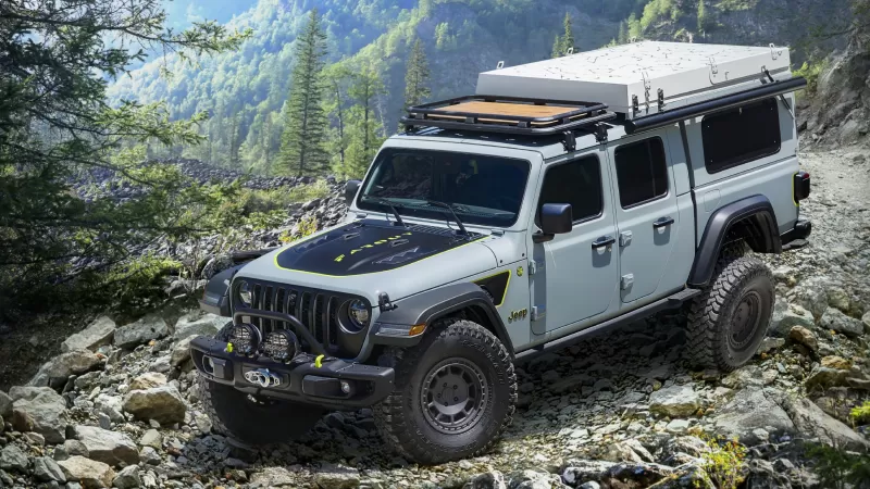 Jeep Gladiator Farout Concept, Off-roading, 2020