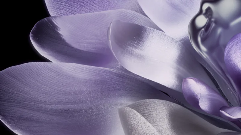 Xiaomi Mix Flip, Purple Flower