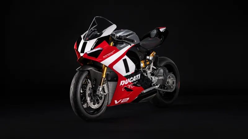 Ducati Panigale V2, Final Edition, 2025, 5K, 8K wallpaper, Dark background