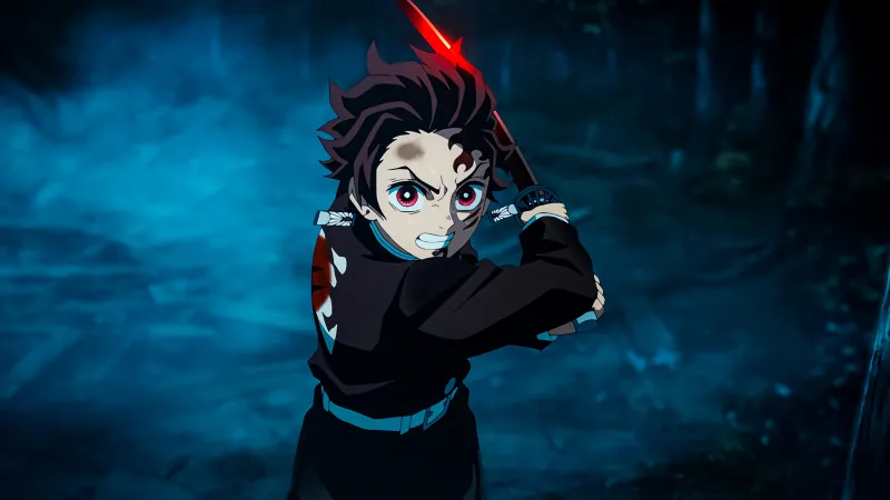 Demon Slayer: Kimetsu no Yaiba, Season 3, Tanjiro Kamado 4K Wallpaper