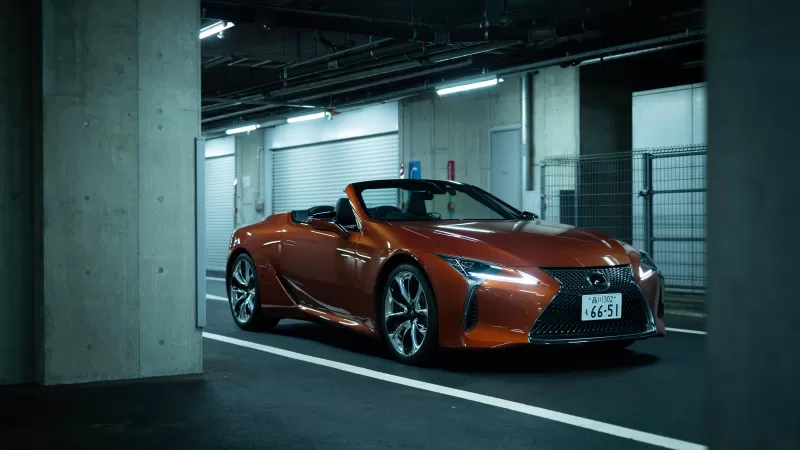 Lexus LC 500 Convertible, Luxury cars, 2020, 5K, 8K