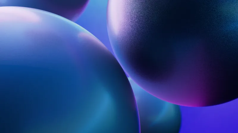 Sphere Balls, 3D background, Digital Art, 4K wallpaper