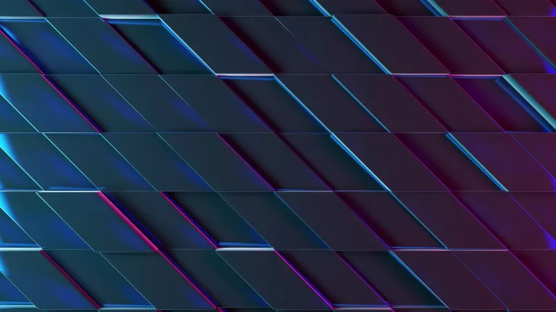 3D background, Neon, Ultraviolet, Purple