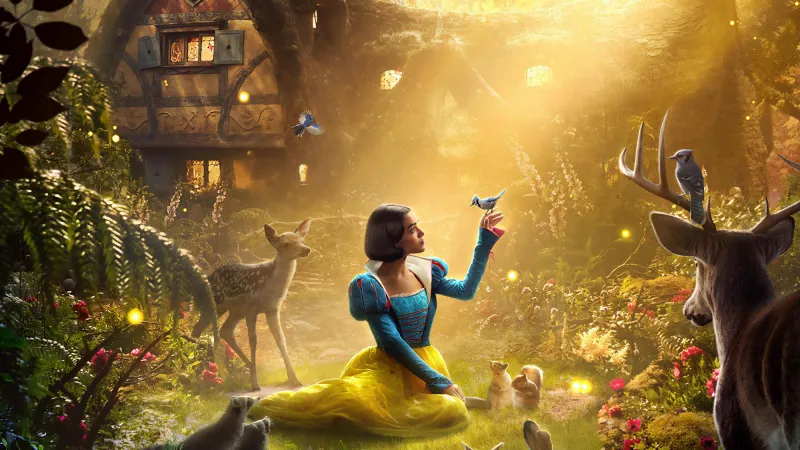 Disney Snow White, Phone wallpaper
