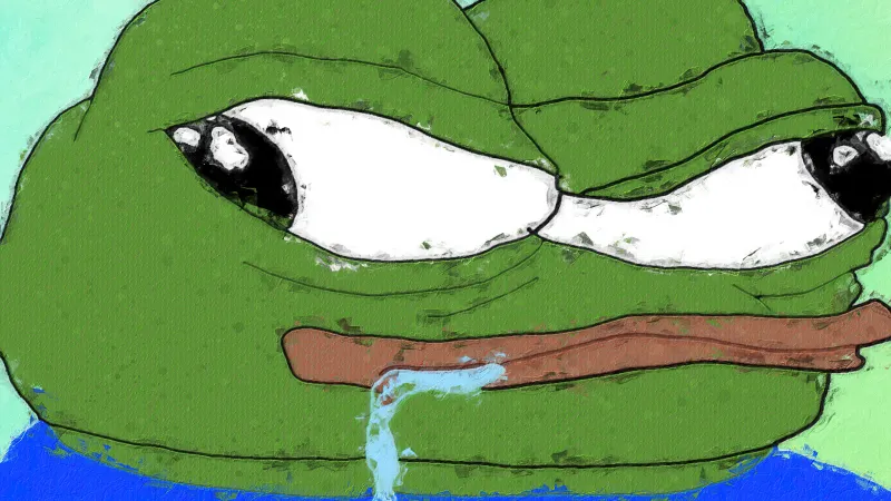 Pepe the Frog, Funny expression, Meme poster
