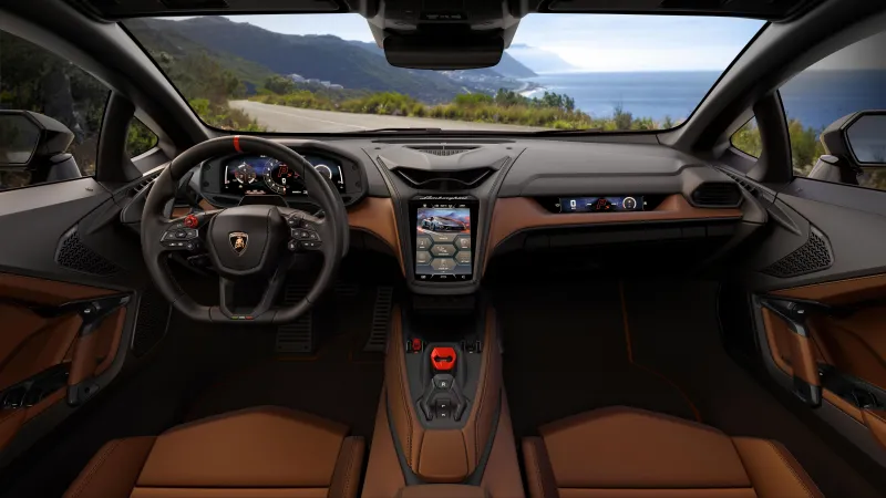 Lamborghini Temerario, Interior wallpaper