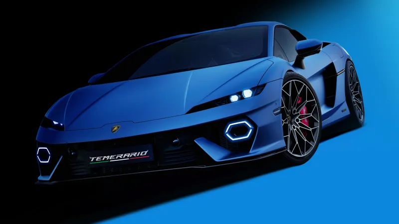 Lamborghini Temerario, Ultrawide 5K wallpaper