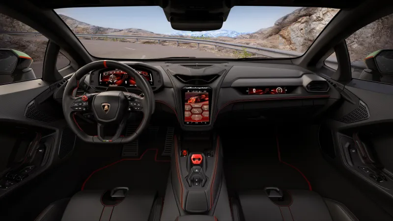 Lamborghini Temerario Alleggerita, Interior wallpaper