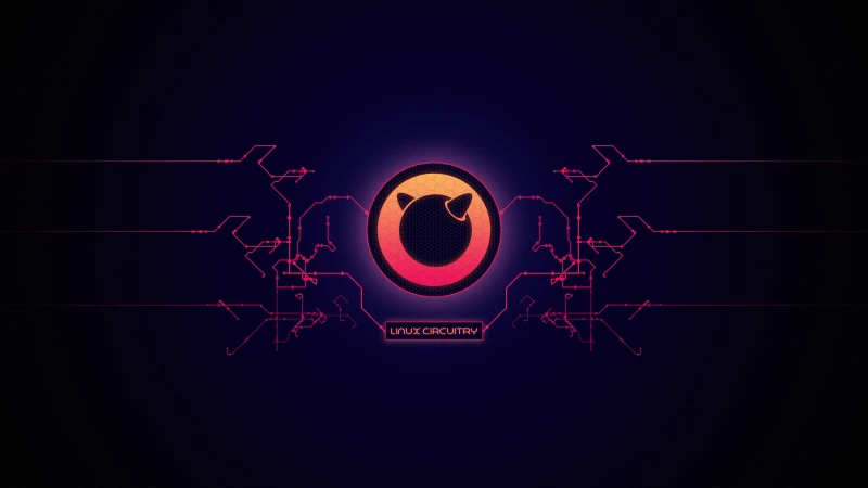 Linux wallpaper, FreeBSD 4K wallpaper, Purple background