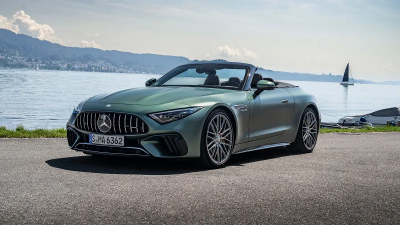 Mercedes-AMG SL Roadster, 2024, 5K, 8K wallpaper