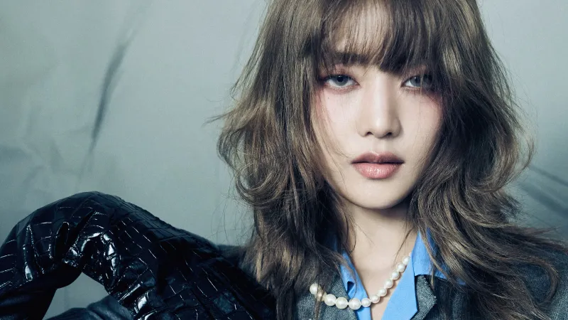 (G)I-dle, Minnie, 5K wallpaper, South Korean Singer, K-Pop singers