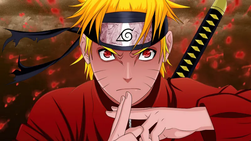 Naruto Uzumaki, Desktop wallpaper 4K