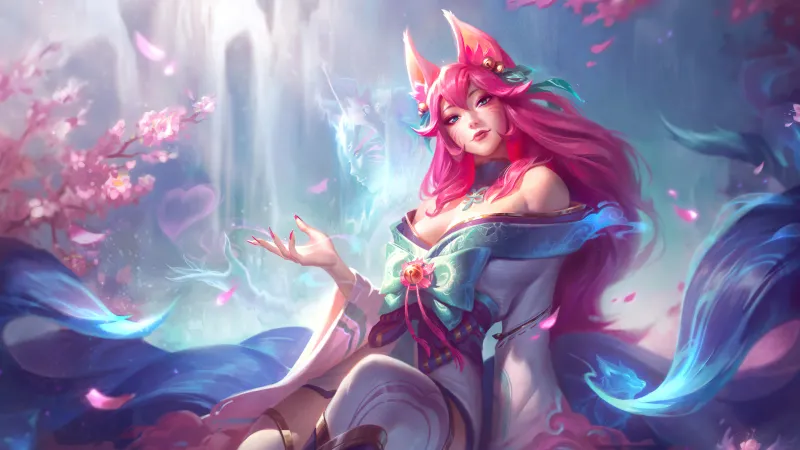 Spirit Blossom Ahri Wallpaper, League Of Legends