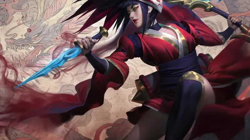Blood Moon Akali, League of Legends, Akali