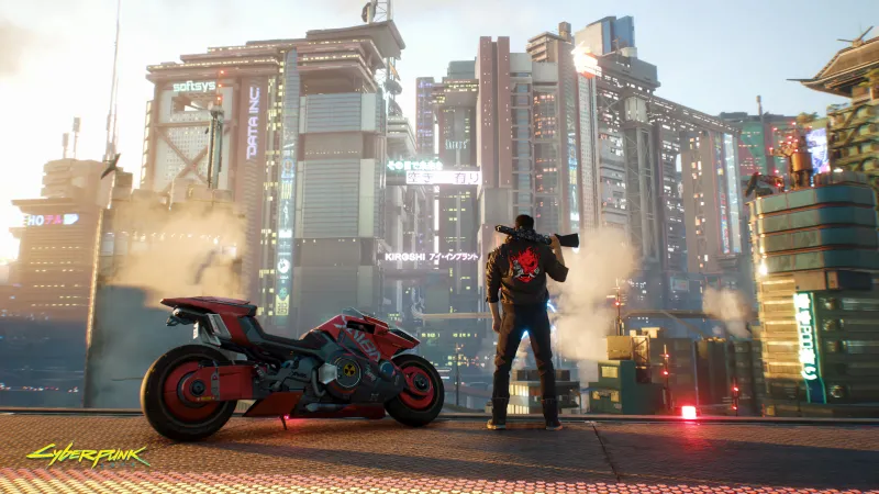Cinematic Cyberpunk 2077, 5K wallpaper, V (Cyberpunk)