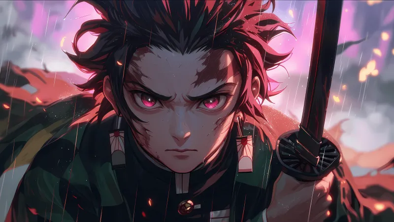Tanjiro Kamado, Demon Slayer: Kimetsu no Yaiba, 5K