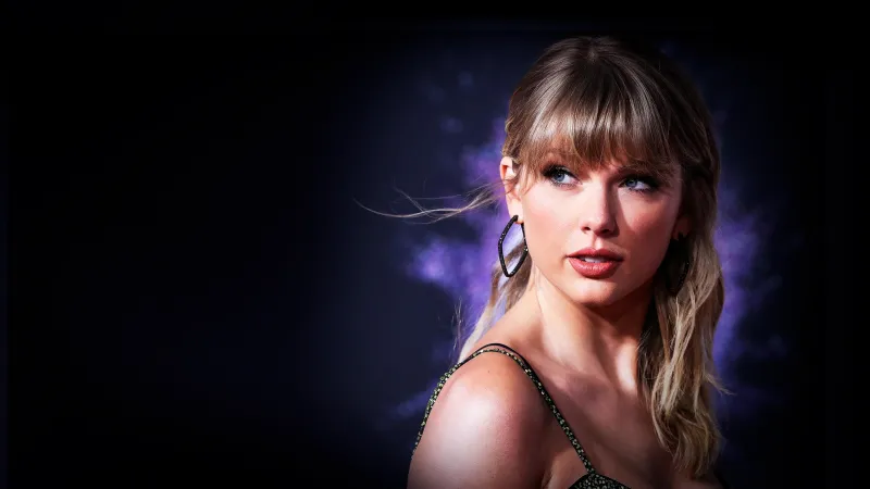 Taylor Swift 4K wallpaper, Prime series, Dark background