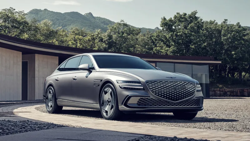 Genesis Electrified G80, 5K wallpaper