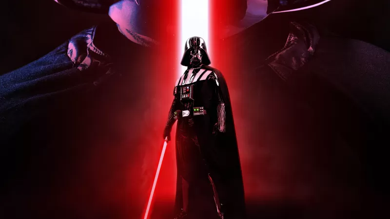 Darth Vader, Sith lightsaber, Star Wars, 5K
