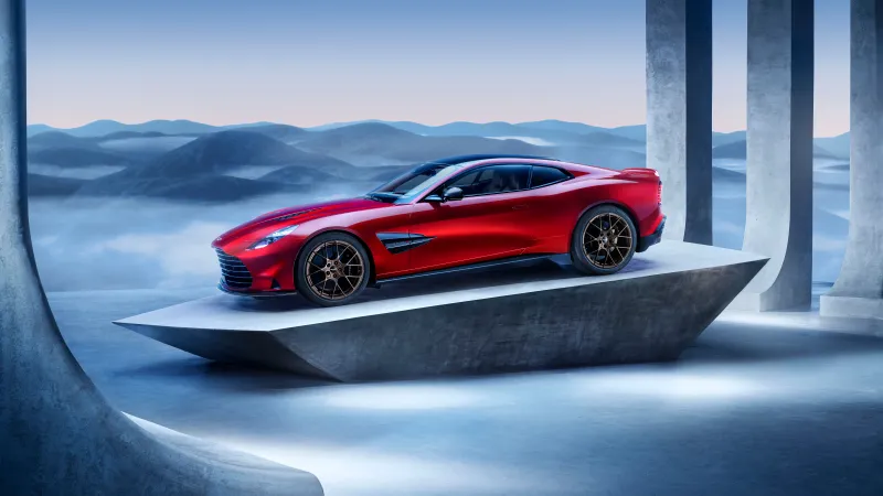 Aston Martin Vanquish 2024, 8K wallpaper