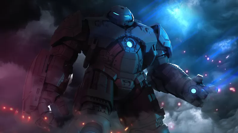 Hulkbuster, Marvel Comics, Neon