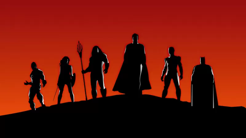 Justice League, Silhouette, DC Superheroes