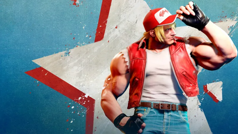 Terry Bogard 4K Wallpaper, Street Fighter 6