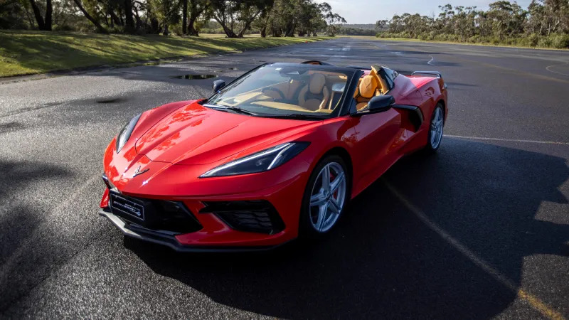 Chevrolet Corvette Stingray Convertible, 8K wallpaper