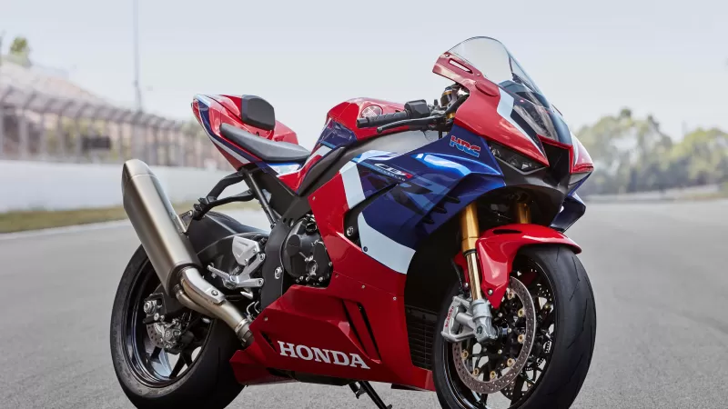 Honda CBR1000RR-R Fireblade SP wallpaper, HRC Tricolour, Race track, 2021